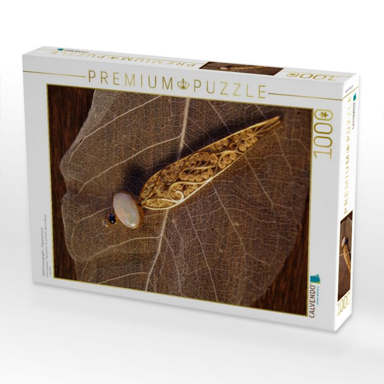 Produktbild: CALVENDO Puzzle Gold ist unverg&auml;nglich ... Filigranschmuck | 1000 Teile Lege-Gr&ouml;&szlig;e 64x48cm Foto-Puzzle f&uuml;r gl&uuml;ckliche Stunden
