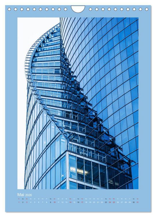 Produktbild: High-Tech-Architektur (Wandkalender 2026 DIN A4 hoch), CALVENDO Monatskalender