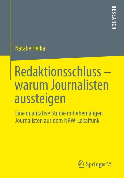 Produktbild: Redaktionsschluss &ndash; warum Journalisten aussteigen