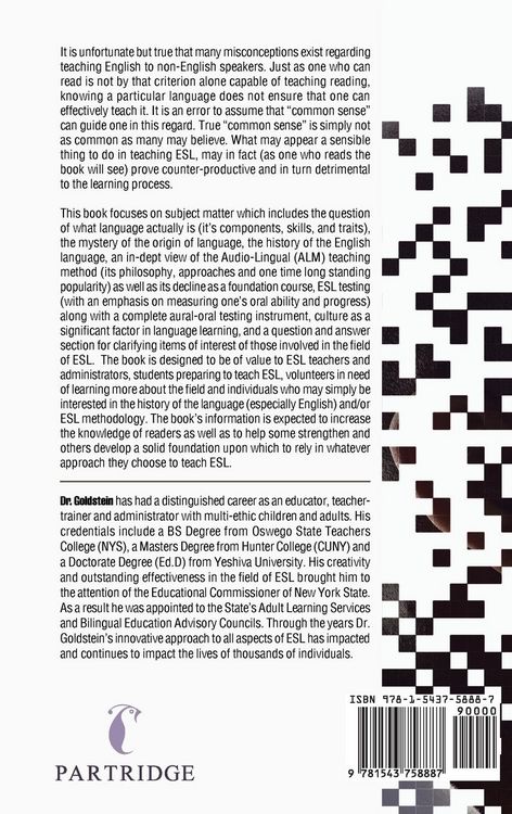 Produktbild: Language and Esl Methodology