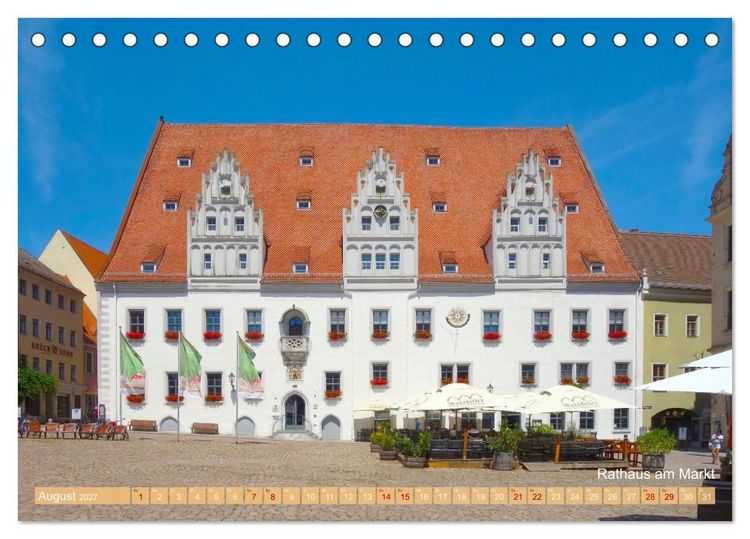 Produktbild: Mei&szlig;en - ein besonderes Erlebnis. Highlights der &auml;ltesten Stadt Sachsens (Tischkalender 2027 DIN A5 quer), CALVENDO Monatskalender