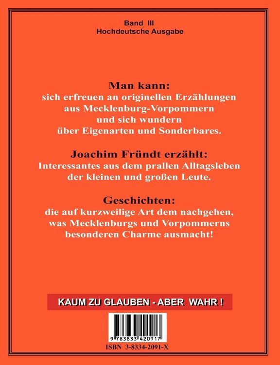 Produktbild: Kaum zu glauben ! Band III