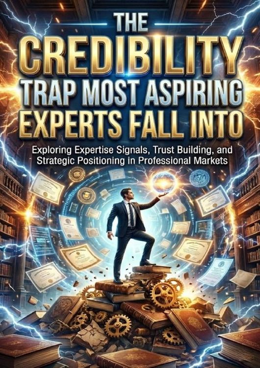Produktbild: The Credibility Trap Most Aspiring Experts Fall Into