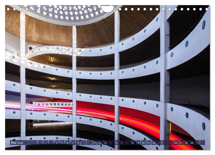 Produktbild: Funktion und &Auml;sthetik - Architektur f&uuml;r Mobilit&auml;t (Wandkalender 2026 DIN A4 quer), CALVENDO Monatskalender