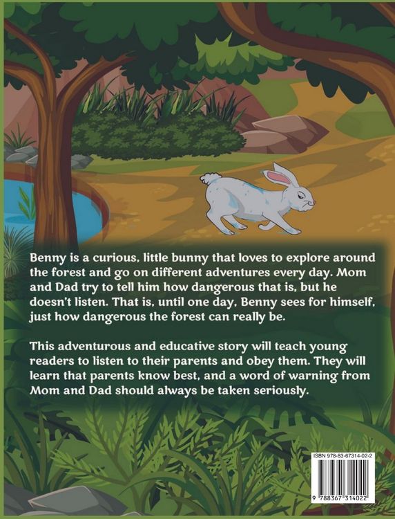 Produktbild: Benny the Bunny Learns to Listen to His Parents