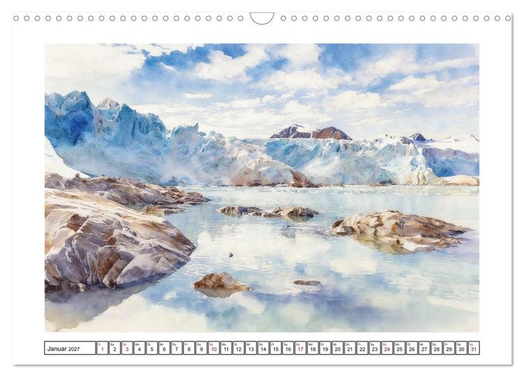 Produktbild: Natursch&ouml;nheiten n&ouml;rdlich des Polarkreises (Wandkalender 2027 DIN A3 quer), CALVENDO Monatskalender