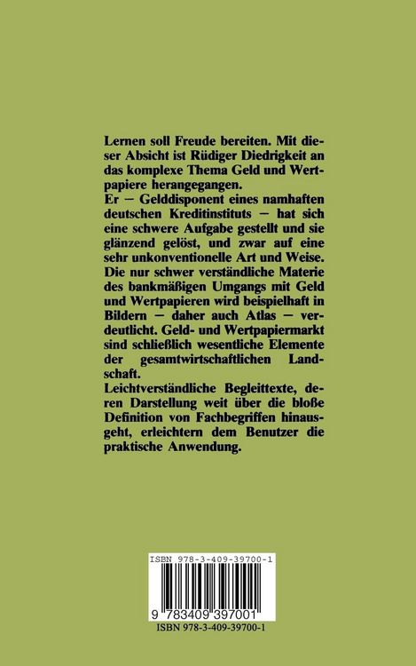 Produktbild: Atlas Geld und Wertpapiere