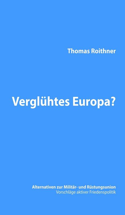 Produktbild: Vergl&uuml;htes Europa?