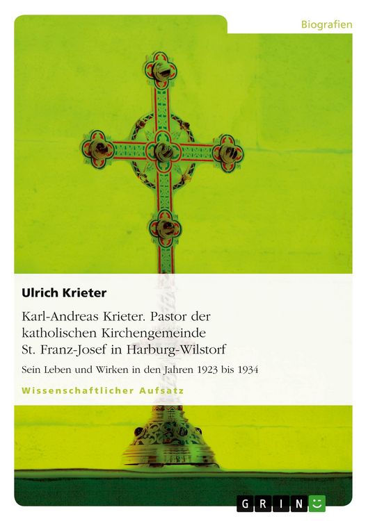 Produktbild: Karl-Andreas Krieter. Pastor der katholischen Kirchengemeinde St. Franz-Josef in Harburg-Wilstorf