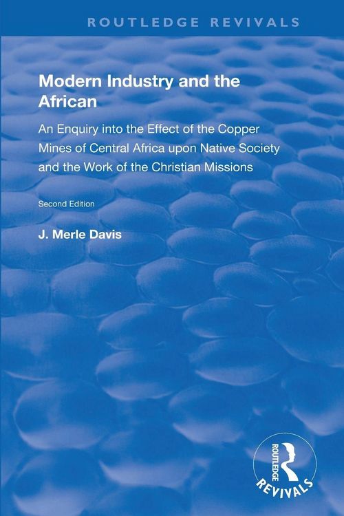 Produktbild: Modern Industry and the African