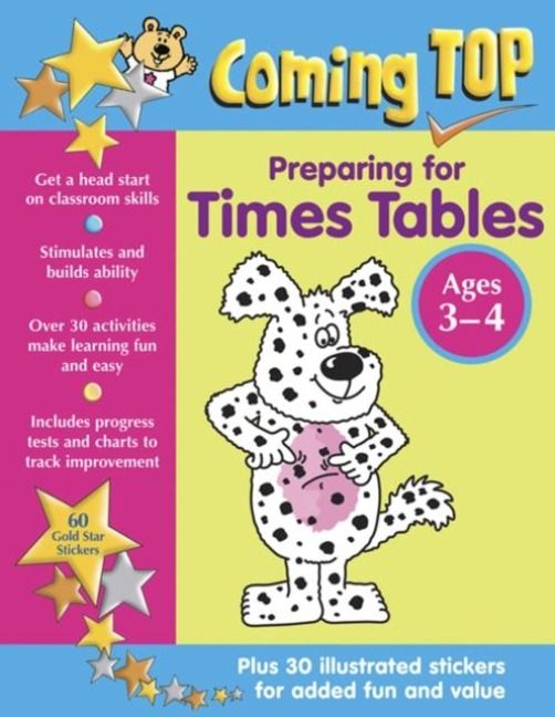 Produktbild: Coming Top: Preparing for Times Tables - Ages 3-4