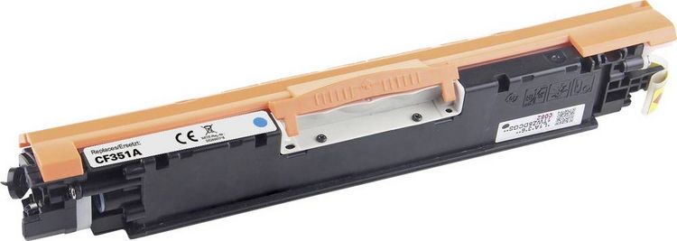 Produktbild: Renkforce Toner ersetzt HP 130A, CF351A Kompatibel Cyan 1000 Seiten RF-HPCF351A RF-6721362