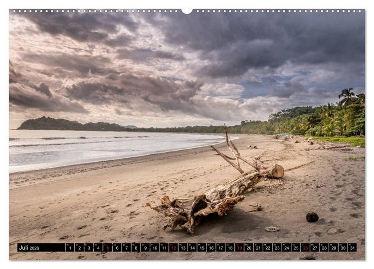 Produktbild: COSTA RICA Farben und Licht (Wandkalender 2026 DIN A2 quer), CALVENDO Monatskalender