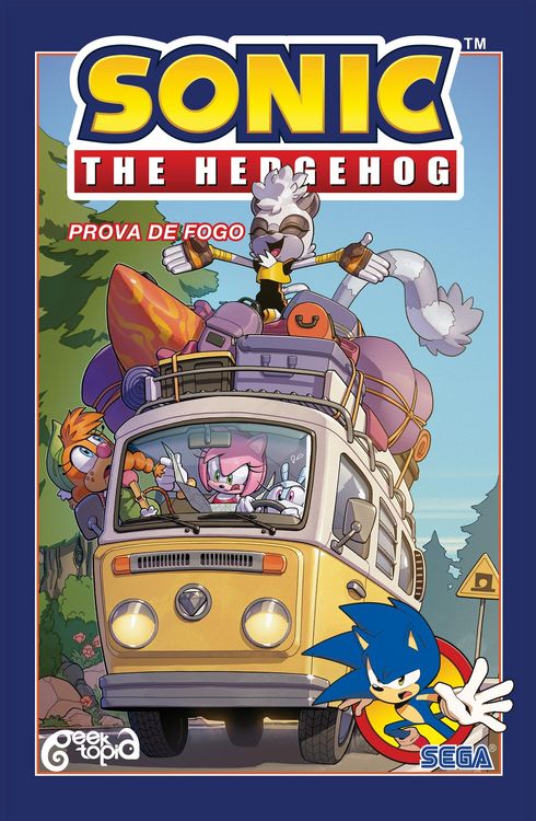 Produktbild: Sonic The Hedgehog - Volume 12: Prova de Fogo