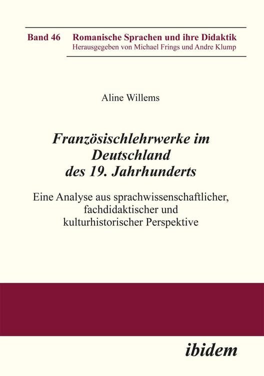 Produktbild: Franz&ouml;sischlehrwerke im Deutschland des 19. Jahrhunderts