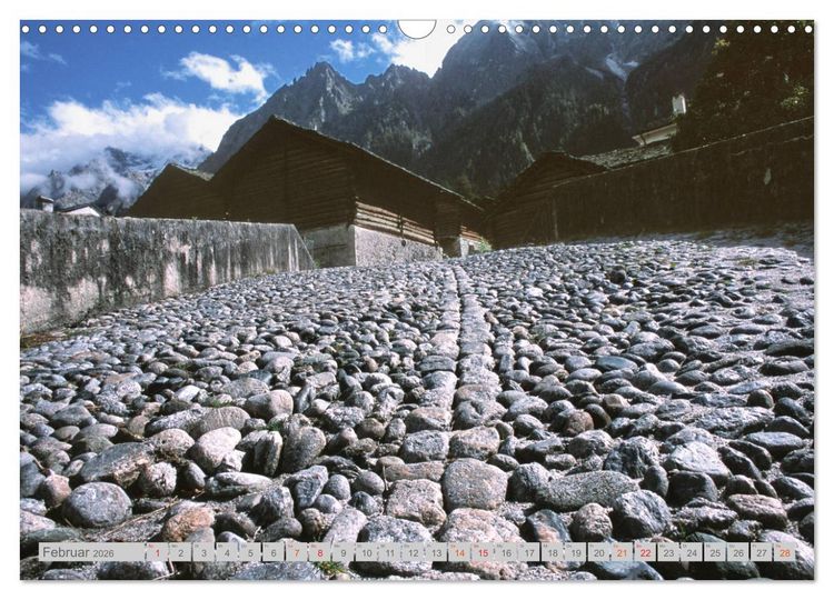Produktbild: Bergell - Bergaglia (Wandkalender 2026 DIN A3 quer), CALVENDO Monatskalender