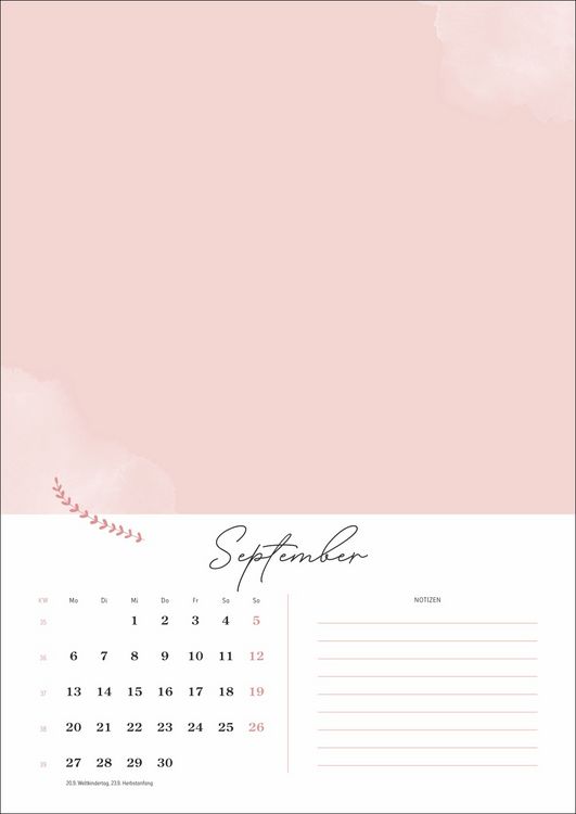 Produktbild: Kreativkalender Gl&uuml;cksmomente A4 2027