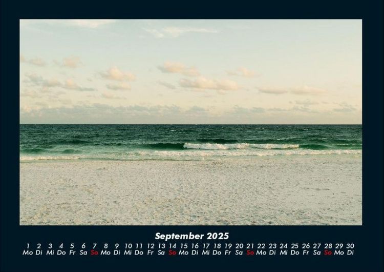 Produktbild: Sehnsucht nach Meer 2025 Fotokalender DIN A4