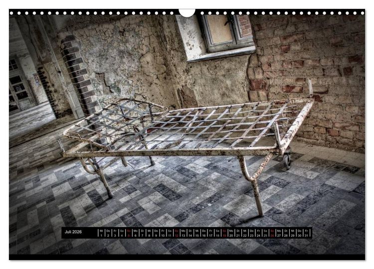 Produktbild: Lost Places, Vergessene Orte / AT-Version (Wandkalender 2026 DIN A3 quer), CALVENDO Monatskalender