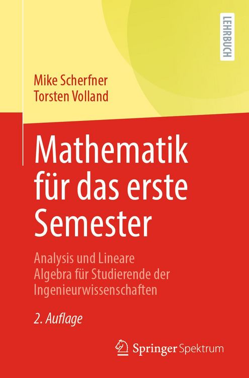 Produktbild: Mathematik f&uuml;r das erste Semester