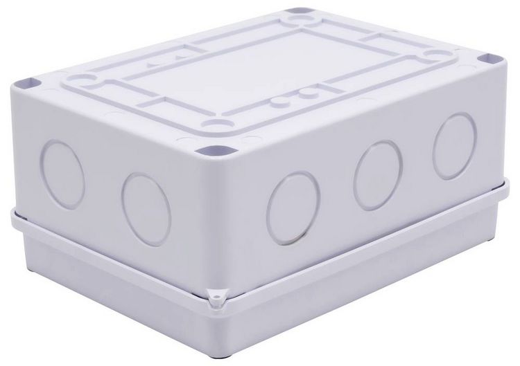 Produktbild: TRU COMPONENTS TC-RB 150x110x70 TC-10239096 Installations-Geh&auml;use ABS Kunststoff Wei&szlig; 1St.