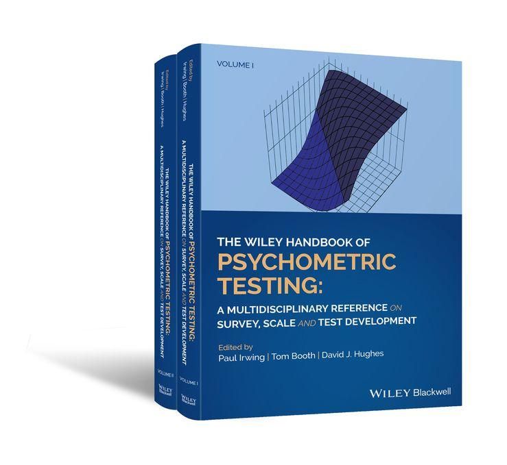 Produktbild: The Wiley Handbook of Psychometric Testing: A Multidisciplinary Reference on Survey, Scale and Test Development