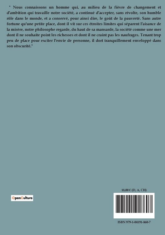 Produktbild: Un philosophe sous les toits