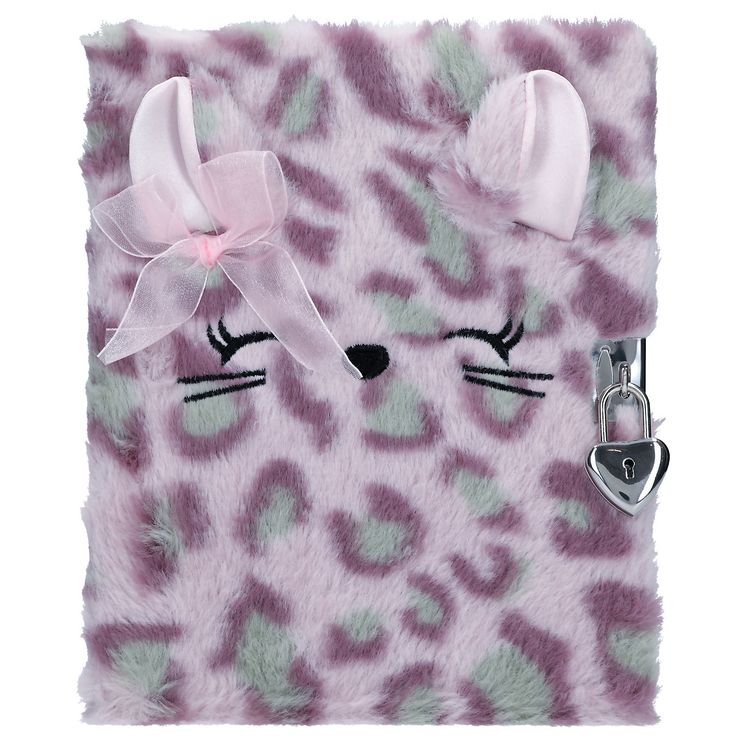 Produktbild: DEPESCHE TOPModel Tagebuch COSY CAT mit Schloss Flieder