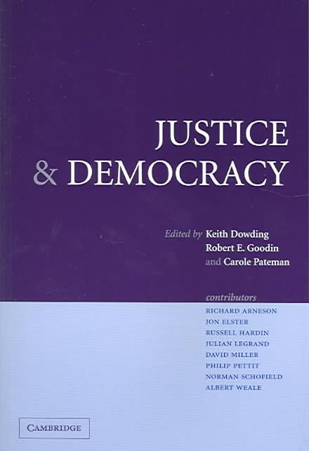 Produktbild: Justice and Democracy