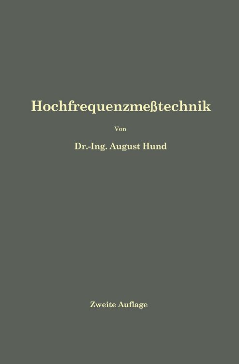 Produktbild: Hochfrequenzme&szlig;technik