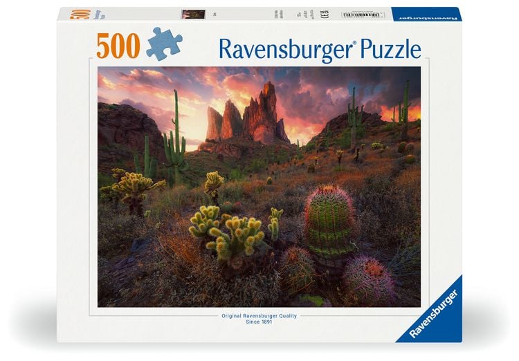 Produktbild: Erwachsenenpuzzle 500 Teile - Kakteen