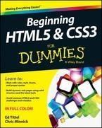 Produktbild: Beginning HTML5 and CSS3 For Dummies