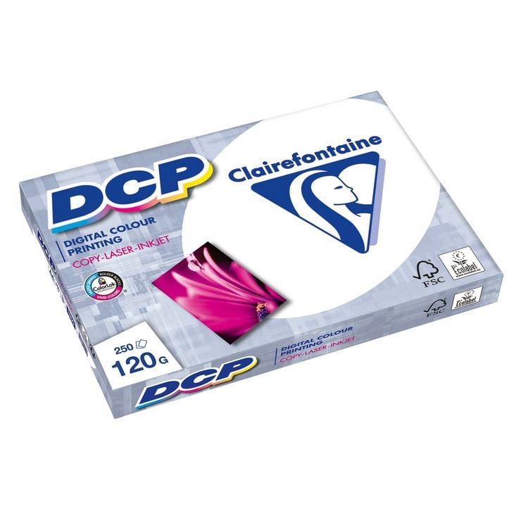 Produktbild: Clairefontaine Kopierpapier 120g/m&sup2; hochwei&szlig; DIN A4 250 Blatt