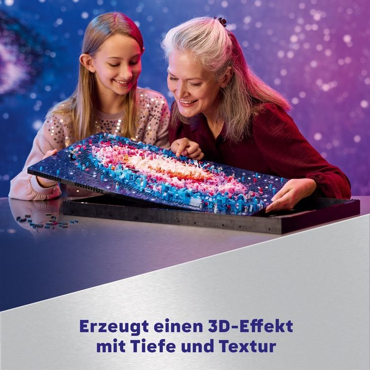 Produktbild: LEGO Art Die Milchstra&szlig;en-Galaxie, Wandkunst- und Kreativ-Bauset 31212