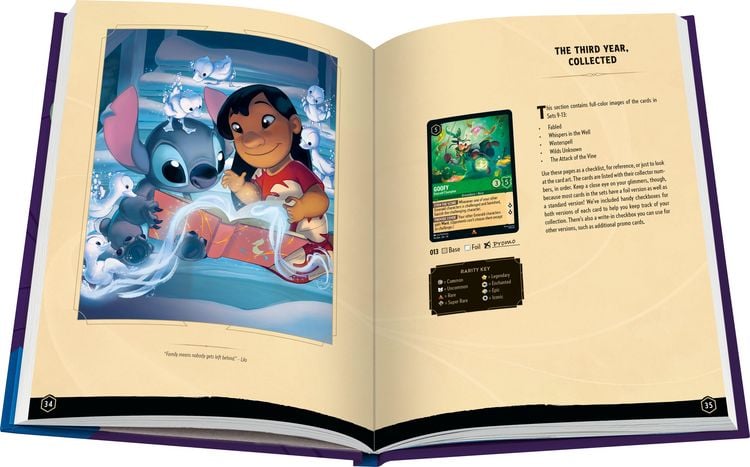 Produktbild: Disney Lorcana Trading Card Game - Official Collector's Guide, Volume 3: Sets 9-13 EN