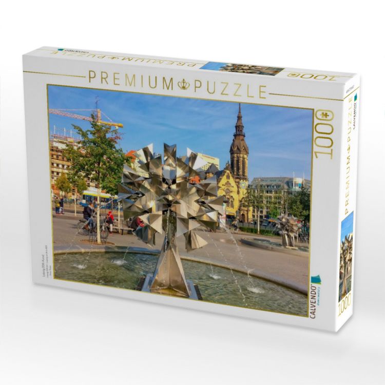 Produktbild: CALVENDO Puzzle Leipzig DDR-Kunst | 1000 Teile Lege-Gr&ouml;&szlig;e 64x48cm Foto-Puzzle f&uuml;r gl&uuml;ckliche Stunden