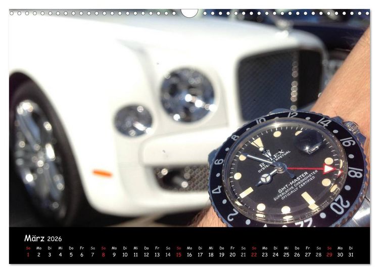 Produktbild: Watch Wristshots Worldwide (Wandkalender 2026 DIN A3 quer), CALVENDO Monatskalender