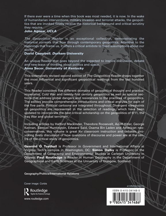 Produktbild: The Geopolitics Reader