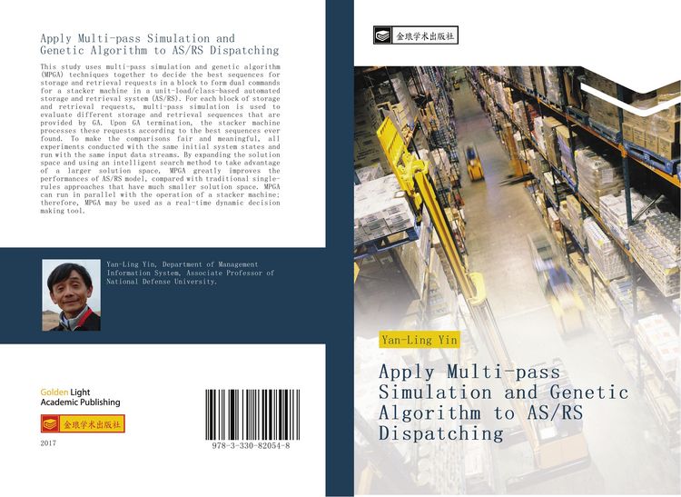 Produktbild: Apply Multi-pass Simulation and Genetic Algorithm to AS/RS Dispatching