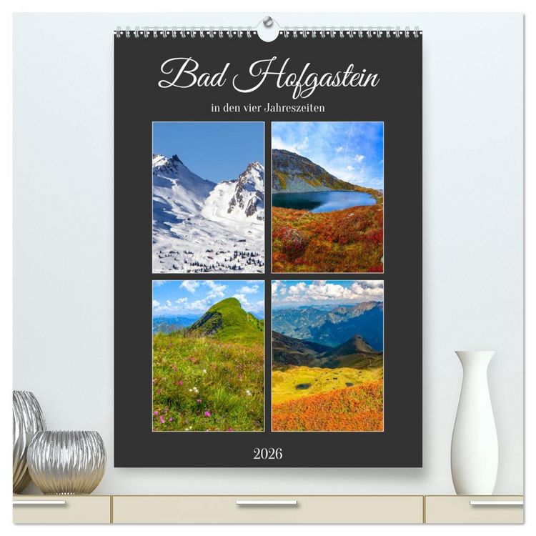 Produktbild: Bad Hofgastein (hochwertiger Premium Wandkalender 2026 DIN A2 hoch), Kunstdruck in Hochglanz