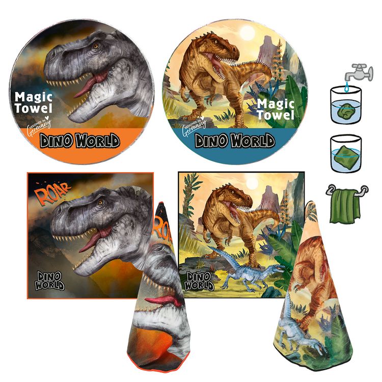 Produktbild: Dino World Magisches Handtuch