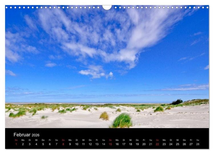 Produktbild: Ostfriesische Inseln (Wandkalender 2026 DIN A3 quer), CALVENDO Monatskalender
