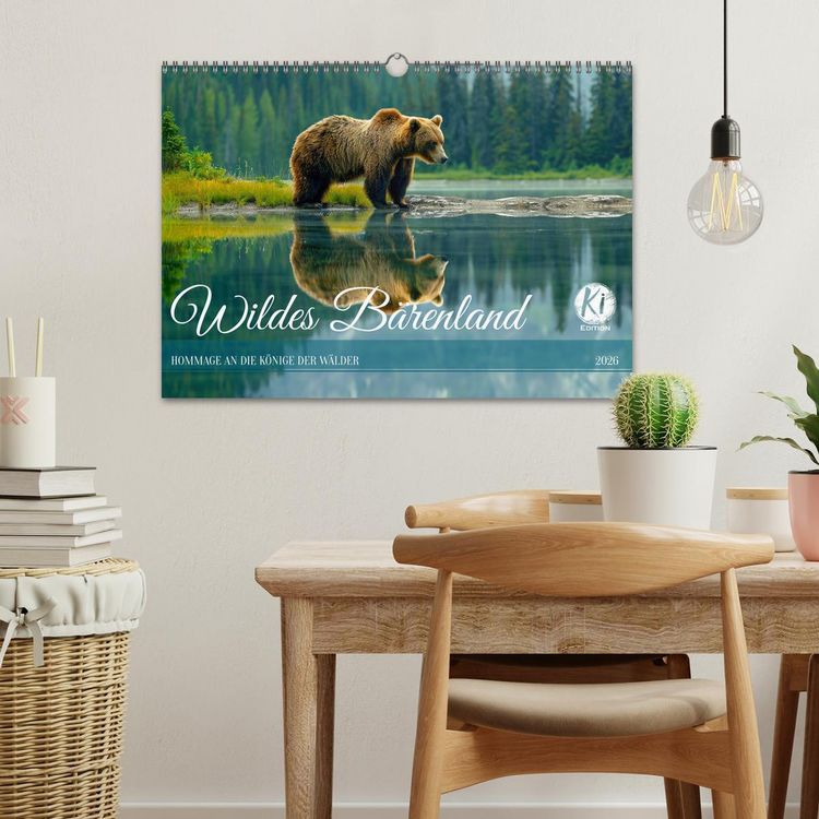 Produktbild: Wildes B&auml;renland (Wandkalender 2026 DIN A3 quer), CALVENDO Monatskalender