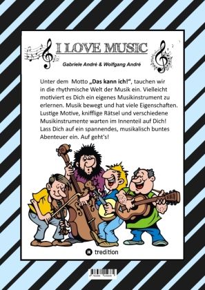 Produktbild: CRAFTBOOK - LUSTIGE AUSMALMOTIVE - INSTRUMENTE - MUSIKER - BAND - KNIFFLIGE R&Auml;TSEL - S&Auml;NGER - TOLLE AUFGABEN - WISSENSWERTES - WITZIGE TIERE