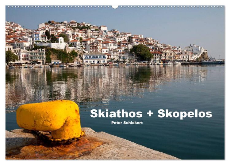 Produktbild: Skiathos + Skopelos (Wandkalender 2026 DIN A2 quer), CALVENDO Monatskalender