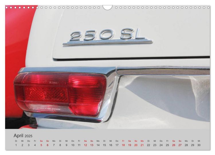 Produktbild: Der SL - &Auml;sthetik pur von Mercedes Benz (Wandkalender 2025 DIN A3 quer), CALVENDO Monatskalender