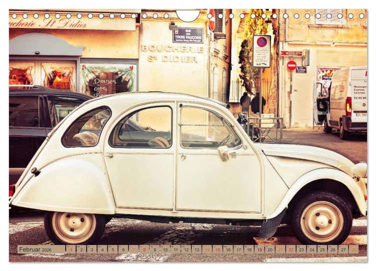 Produktbild: Die Legende - die Ente, Citro&euml;n 2CV (Wandkalender 2026 DIN A4 quer), CALVENDO Monatskalender