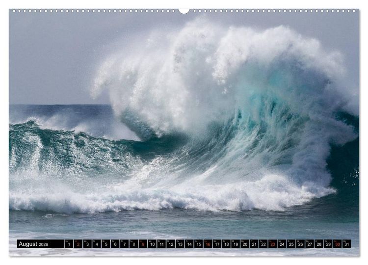 Produktbild: Hawai'i - Teil 1 (hochwertiger Premium Wandkalender 2026 DIN A2 quer), Kunstdruck in Hochglanz