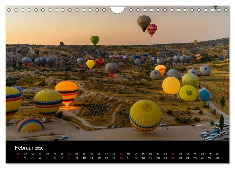 Produktbild: T&uuml;rkei - von Ost nach West (Wandkalender 2026 DIN A4 quer), CALVENDO Monatskalender