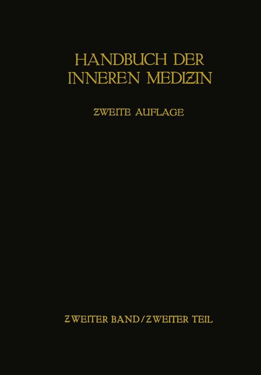 Produktbild: Handbuch der inneren Medizin